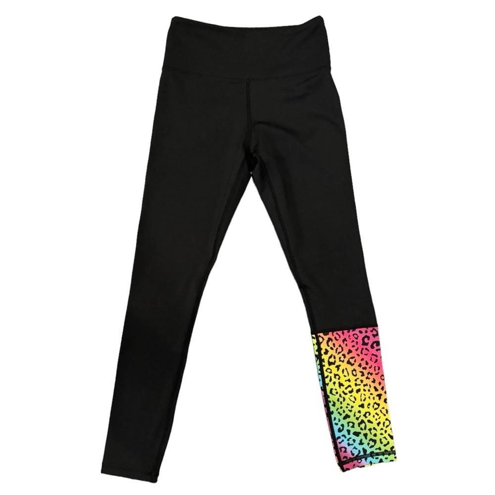 Zyia Active Leggings Black Rainbow Leopard
Light N Tight Crop High Rise Size 2 - Picture 3 of 9